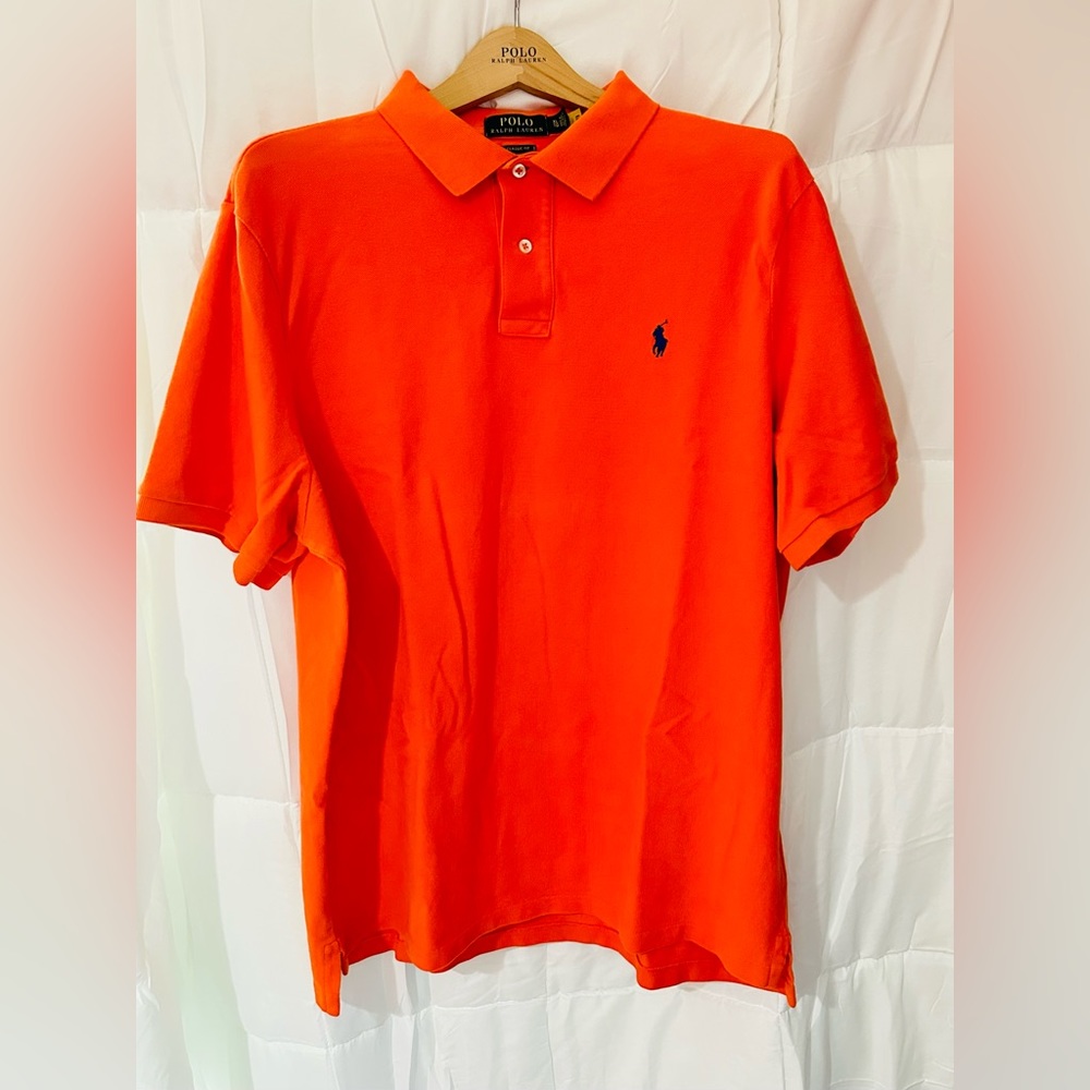 Polo by Ralph Lauren, orange, size XL
